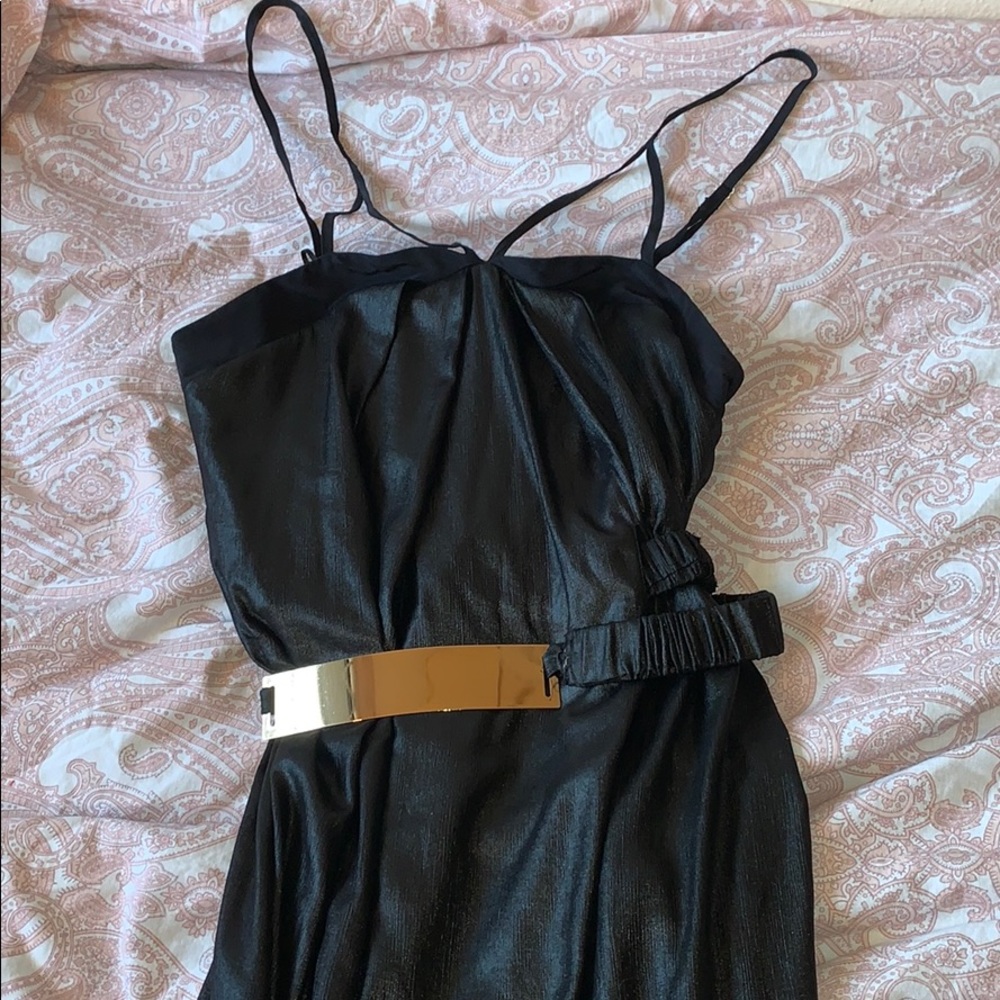 Black designer dress